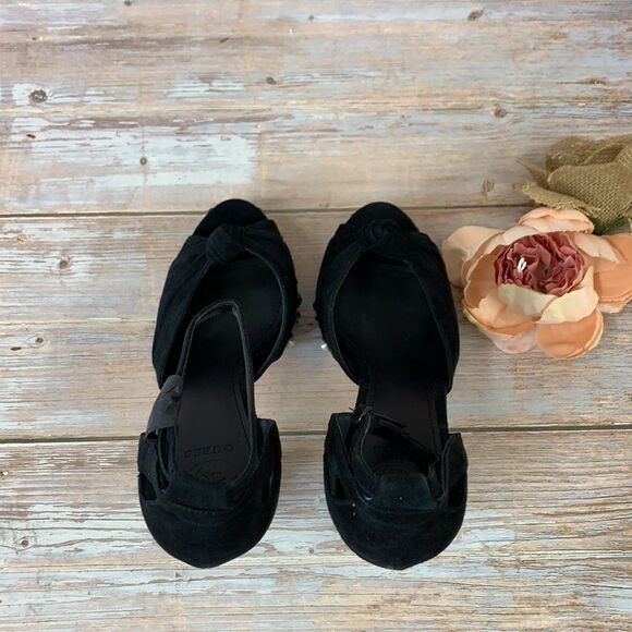 Kenzie2 Open Toe Ankle Strap Classic Pumps    7.5 - Picture 4 of 5